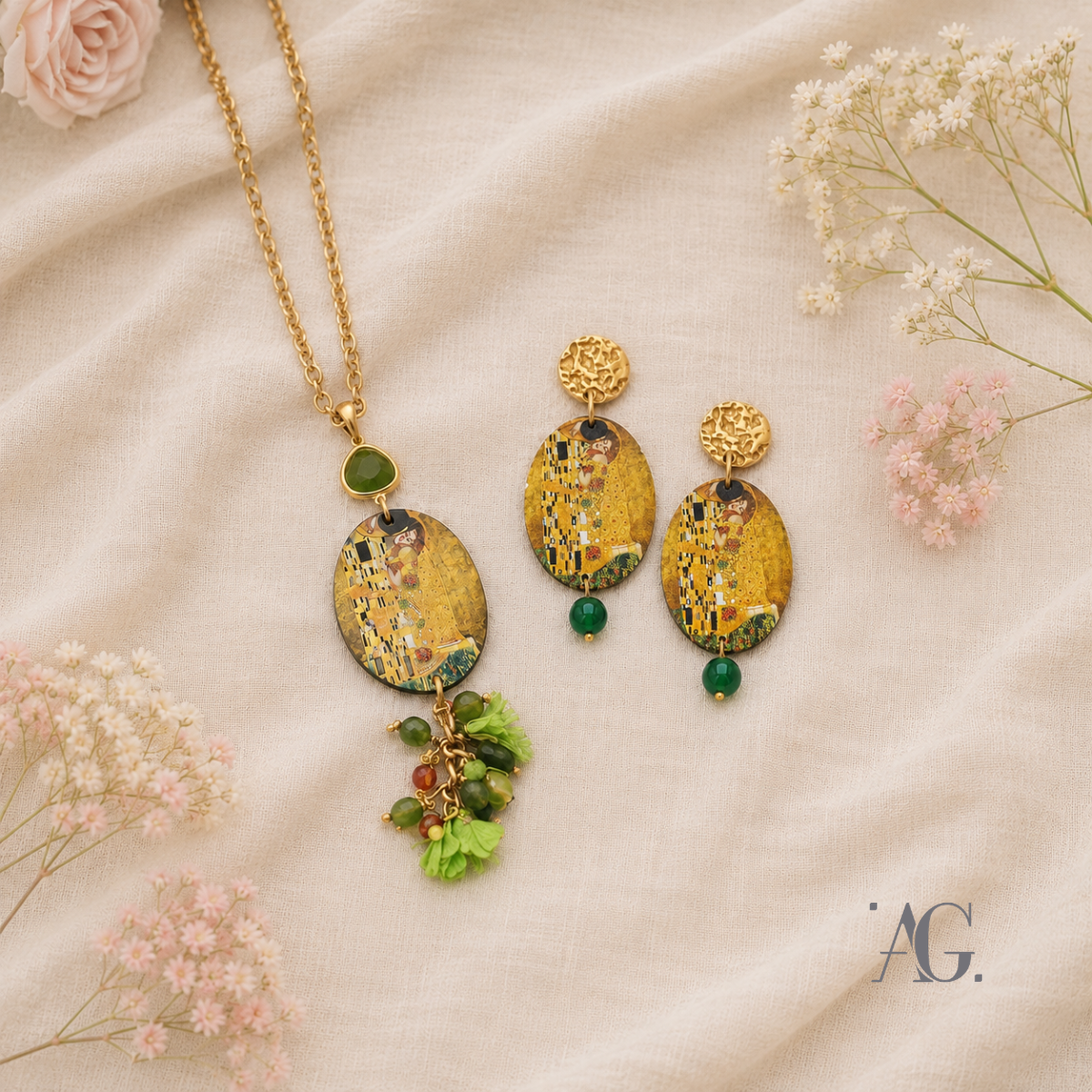 Set Arte "Il Bacio di Klimt"
