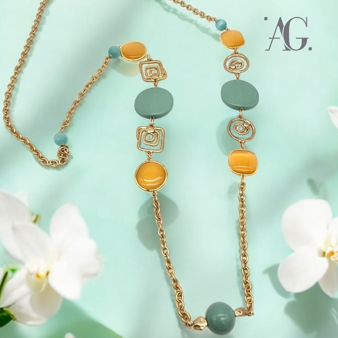 COLLANA LUNGA "RAGGIO DI SOLE"