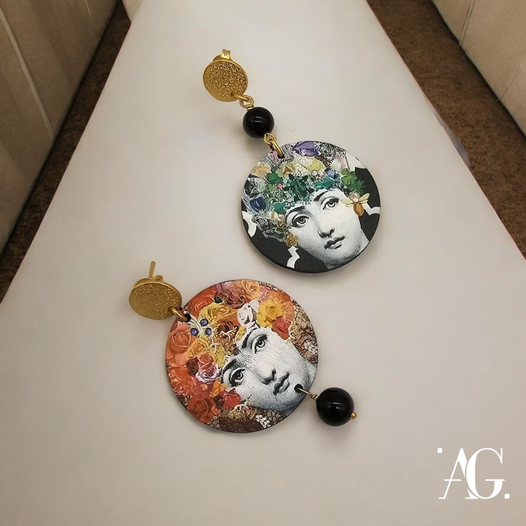 ORECCHINI ARTE FORNASETTI