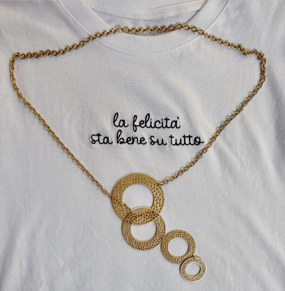 COLLANA EASY ONDA DORATA