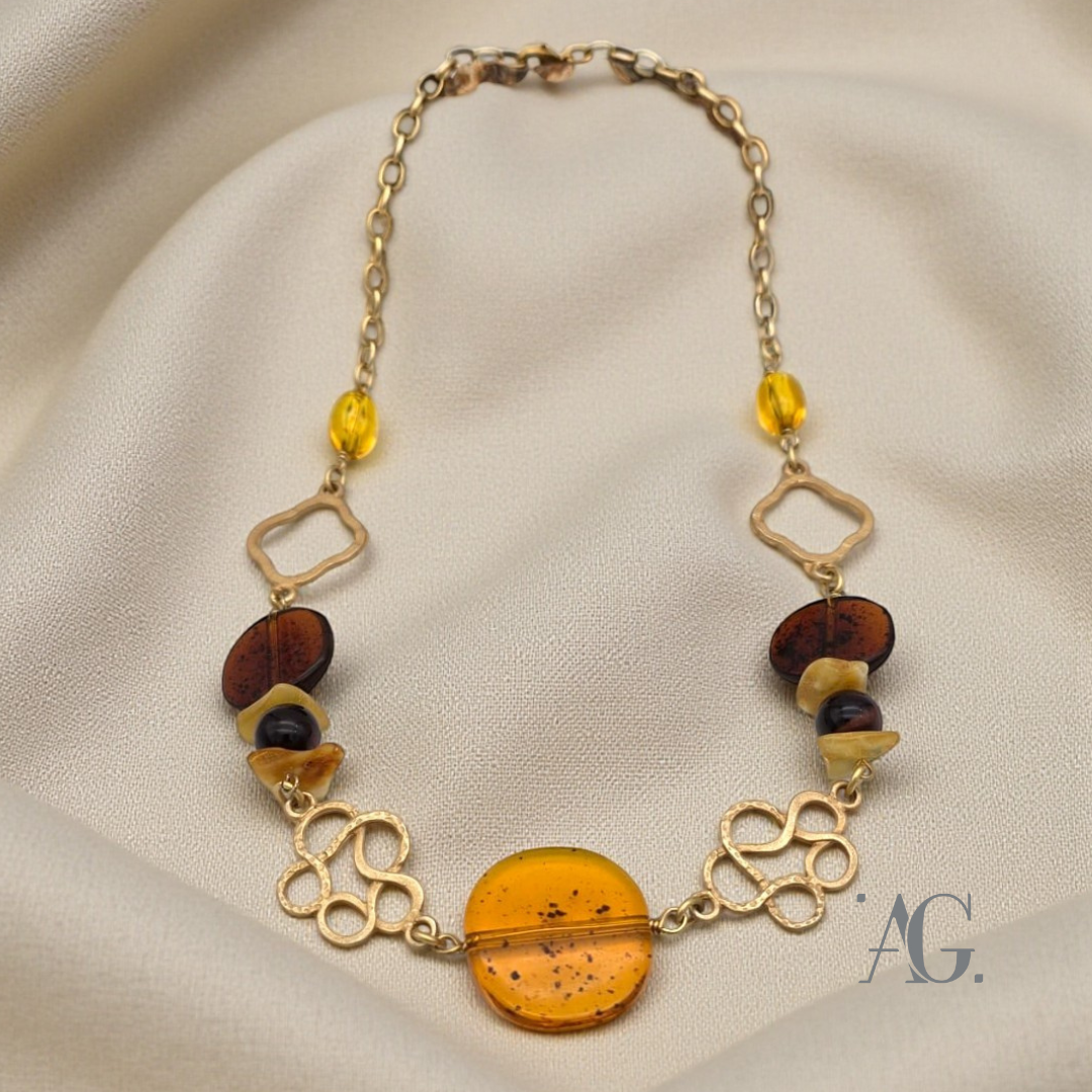 Collana girocollo "Miele"