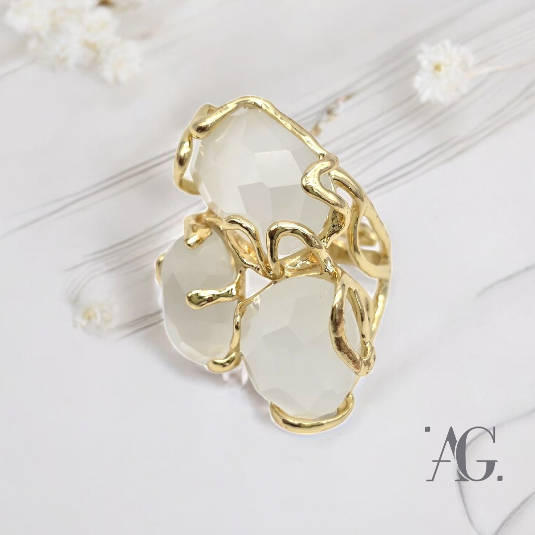 ANELLO ELEGANCE TRILOGY AVORIO