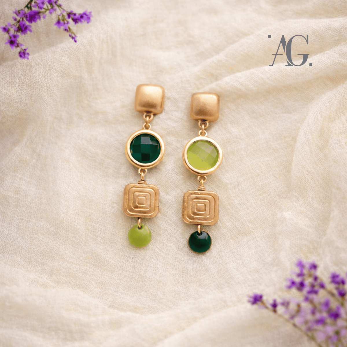 Orecchini Uguali Diversi "Alchimia"