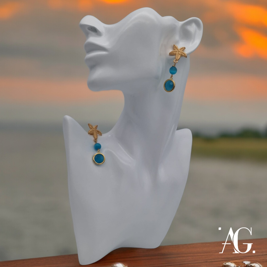ORECCHINI ELEGANCE STELLE MARINE