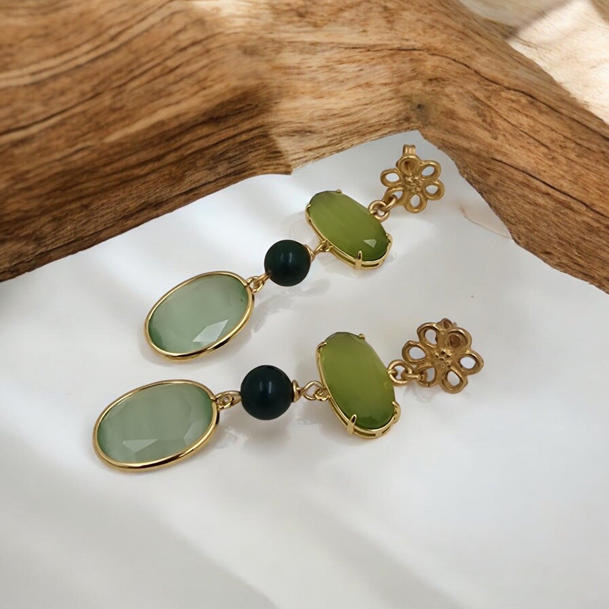 ORECCHINI ELEGANCE VERDI