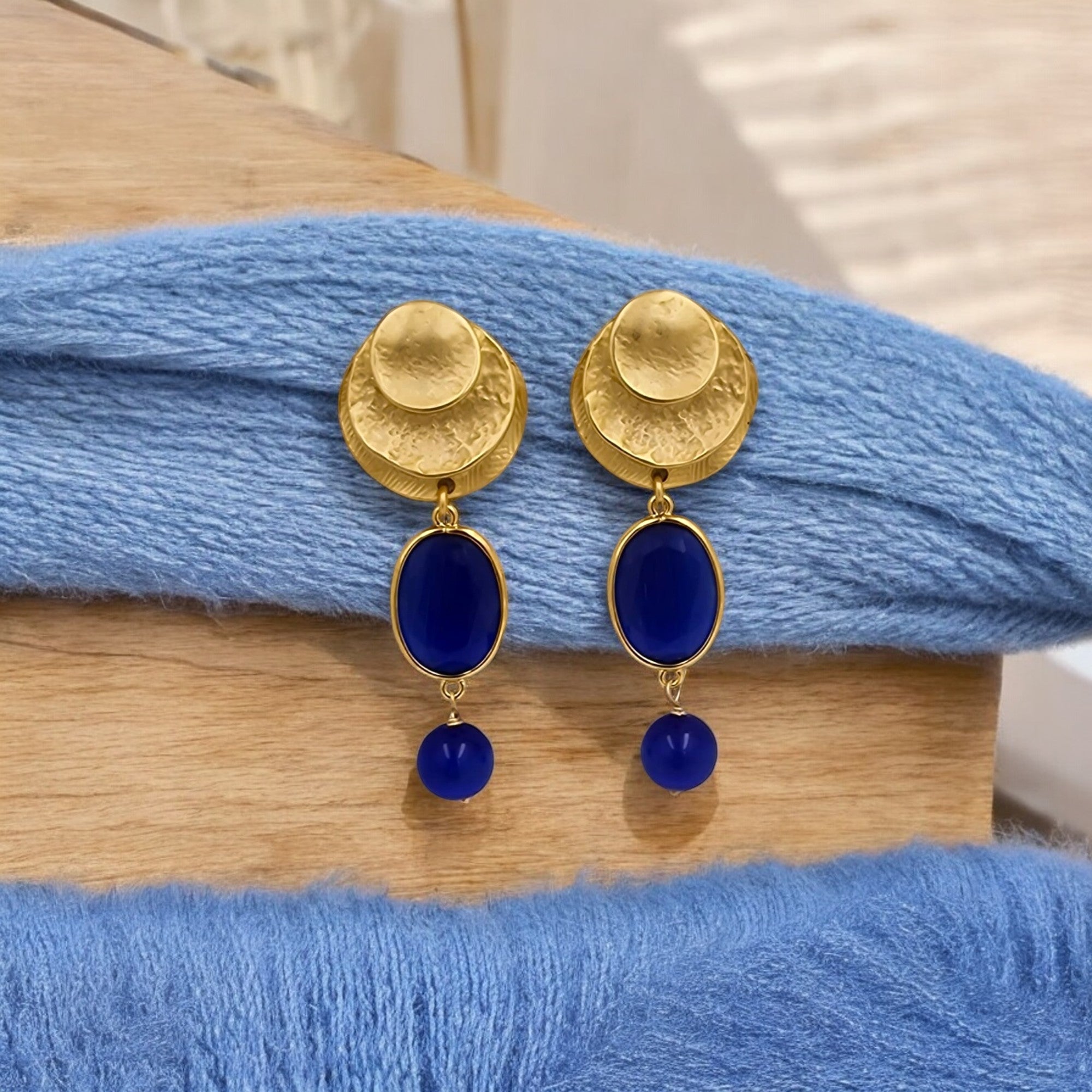 ORECCHINI ELEGANCE BLUETTE