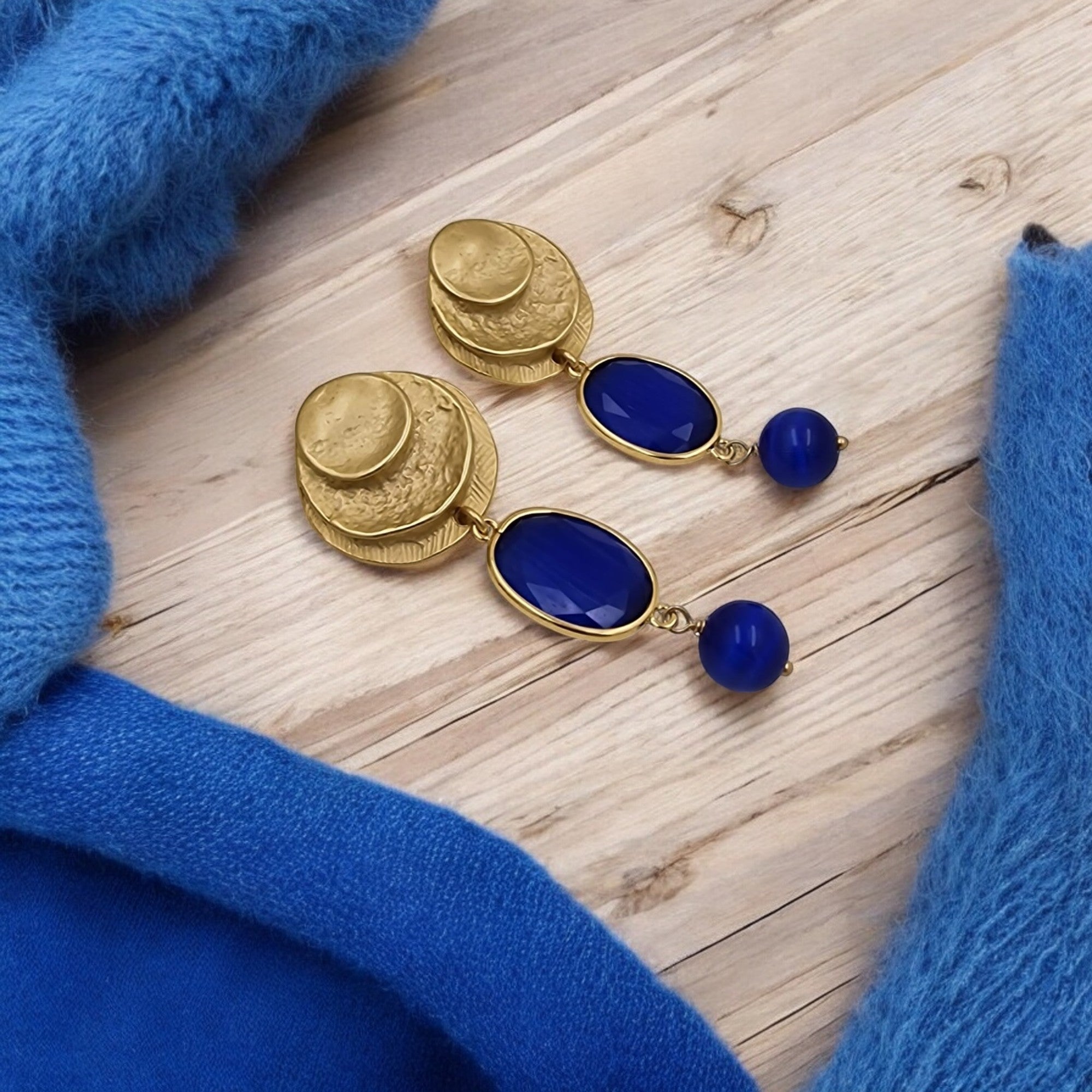 ORECCHINI ELEGANCE BLUETTE