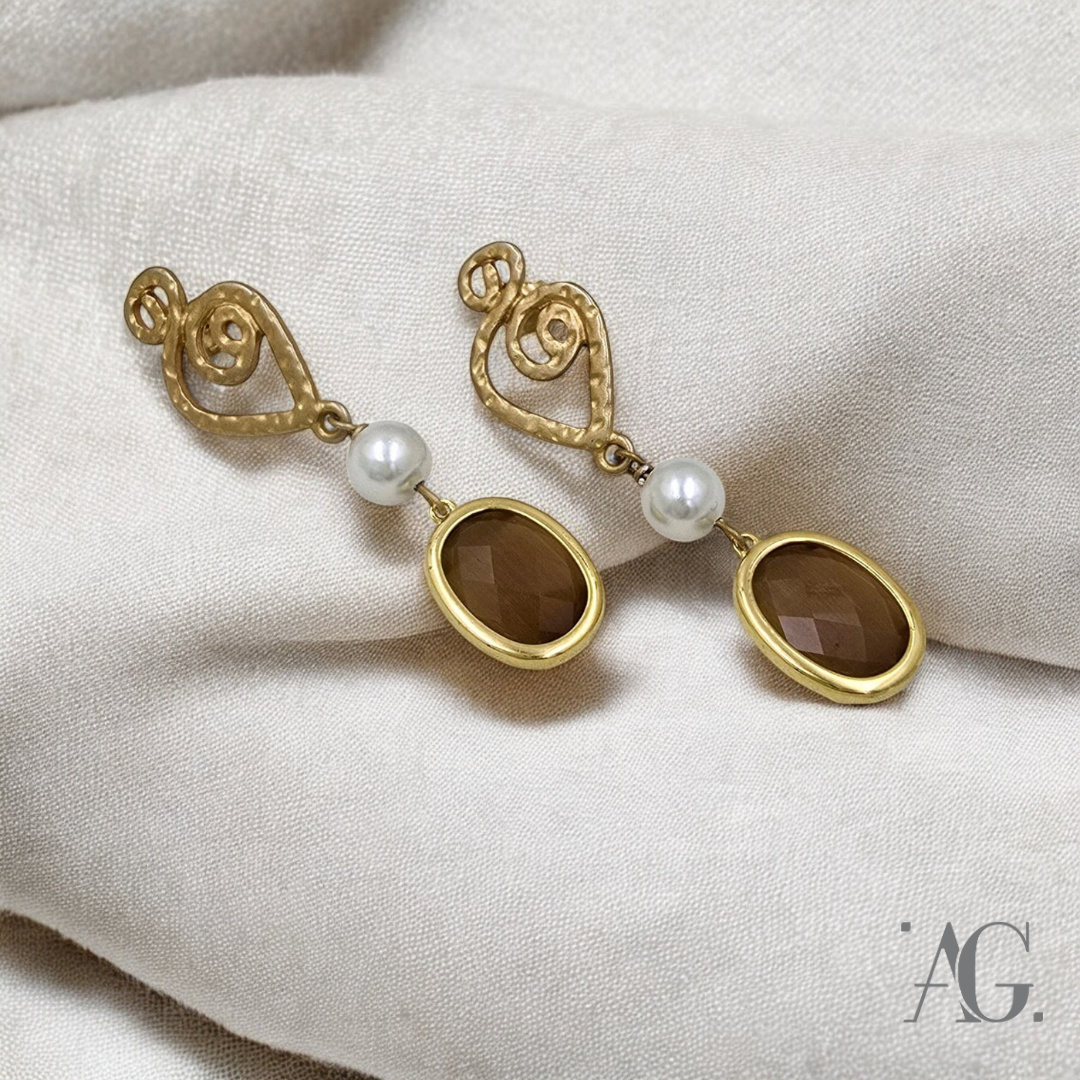ORECCHINI ELEGANCE VISONE