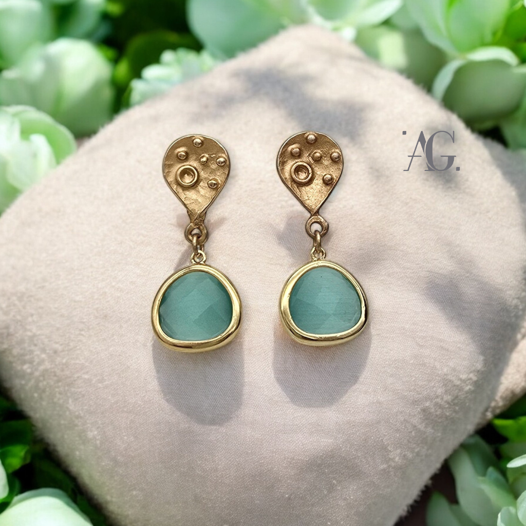 ORECCHINI ELEGANCE VERDE ACQUA