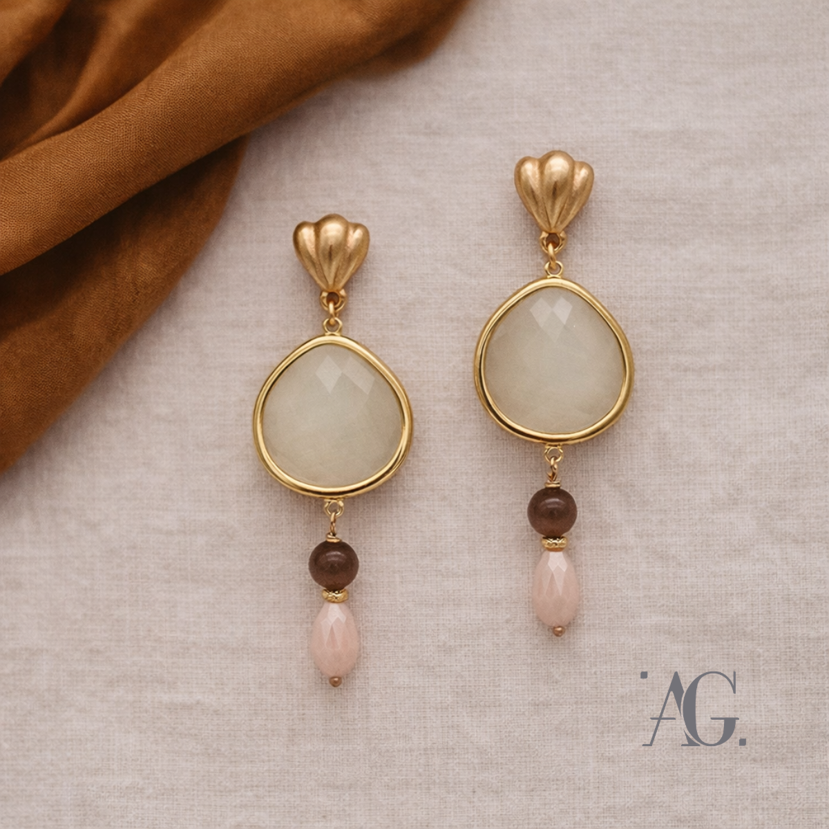 Orecchini Elegance "Nude"