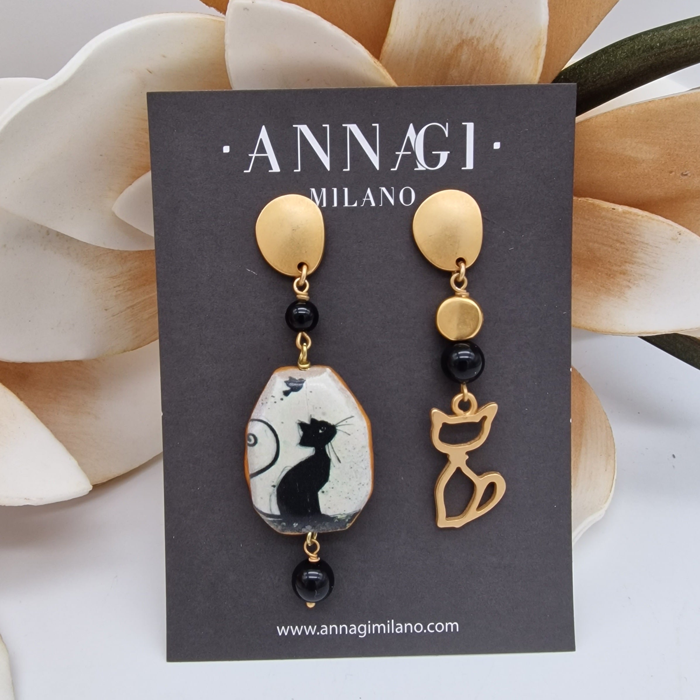 orecchini annagi milano linea arte