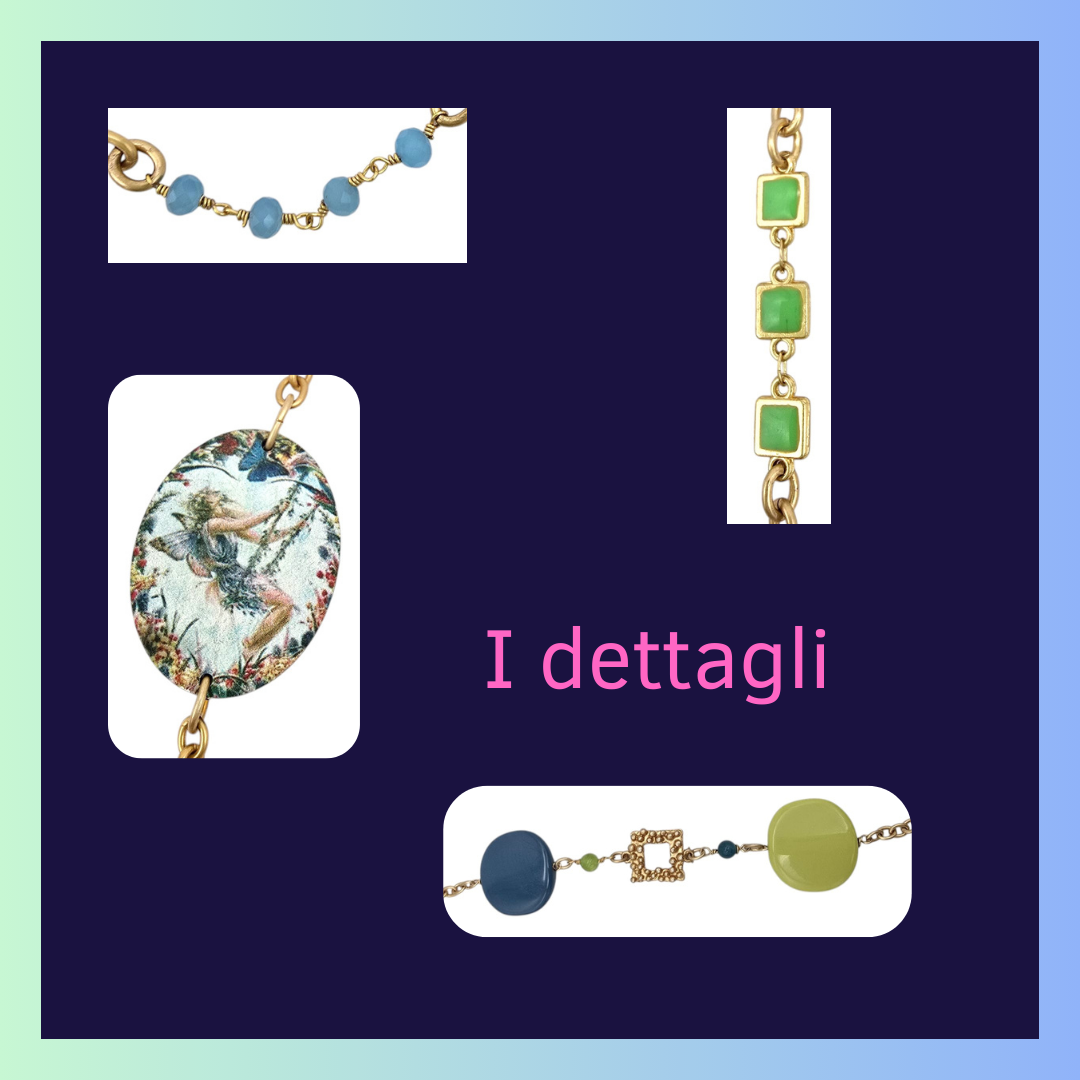 COLLANA ARTE FATA DEI FIORI