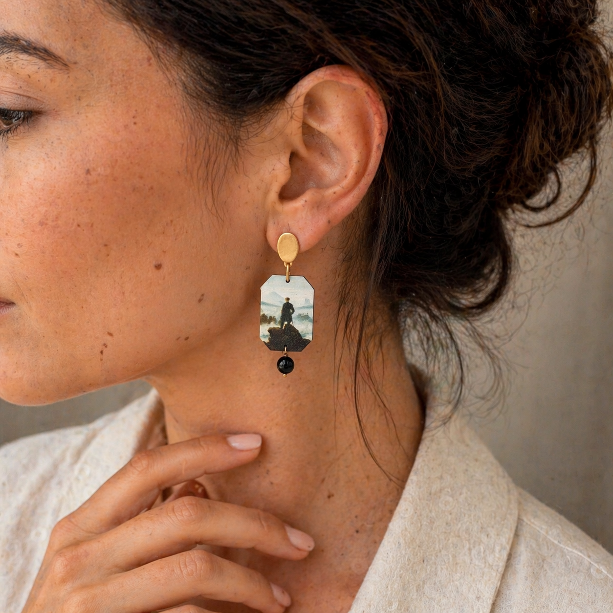 ART EARRINGS