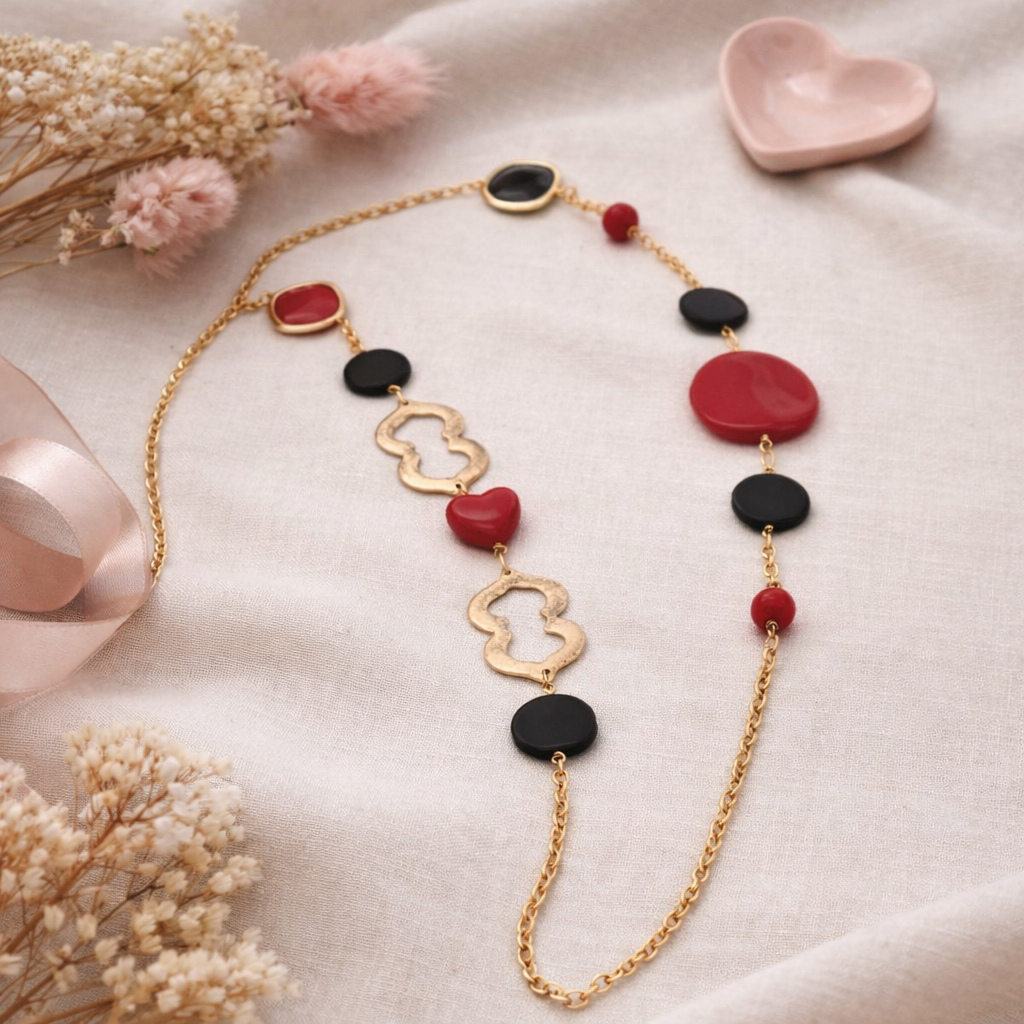 Collana Resine e Pietre Dure PETRA