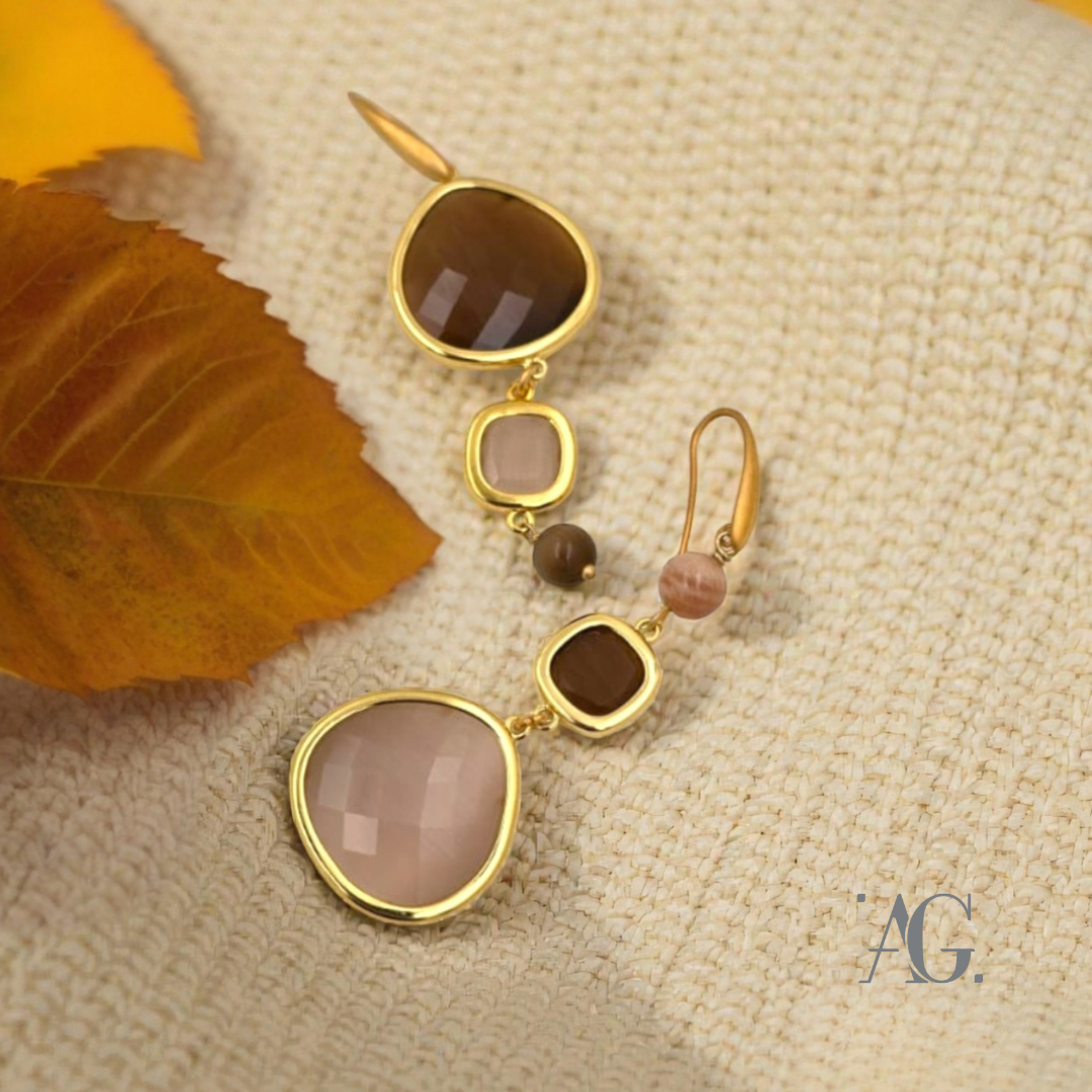 Orecchini Uguali Diversi "SABLE"