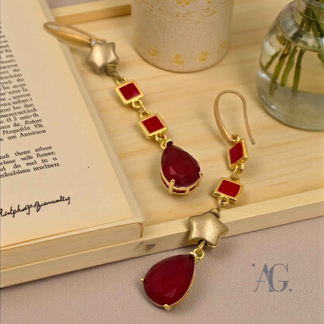 Orecchini Uguali Diversi "STELLA STELLINA"