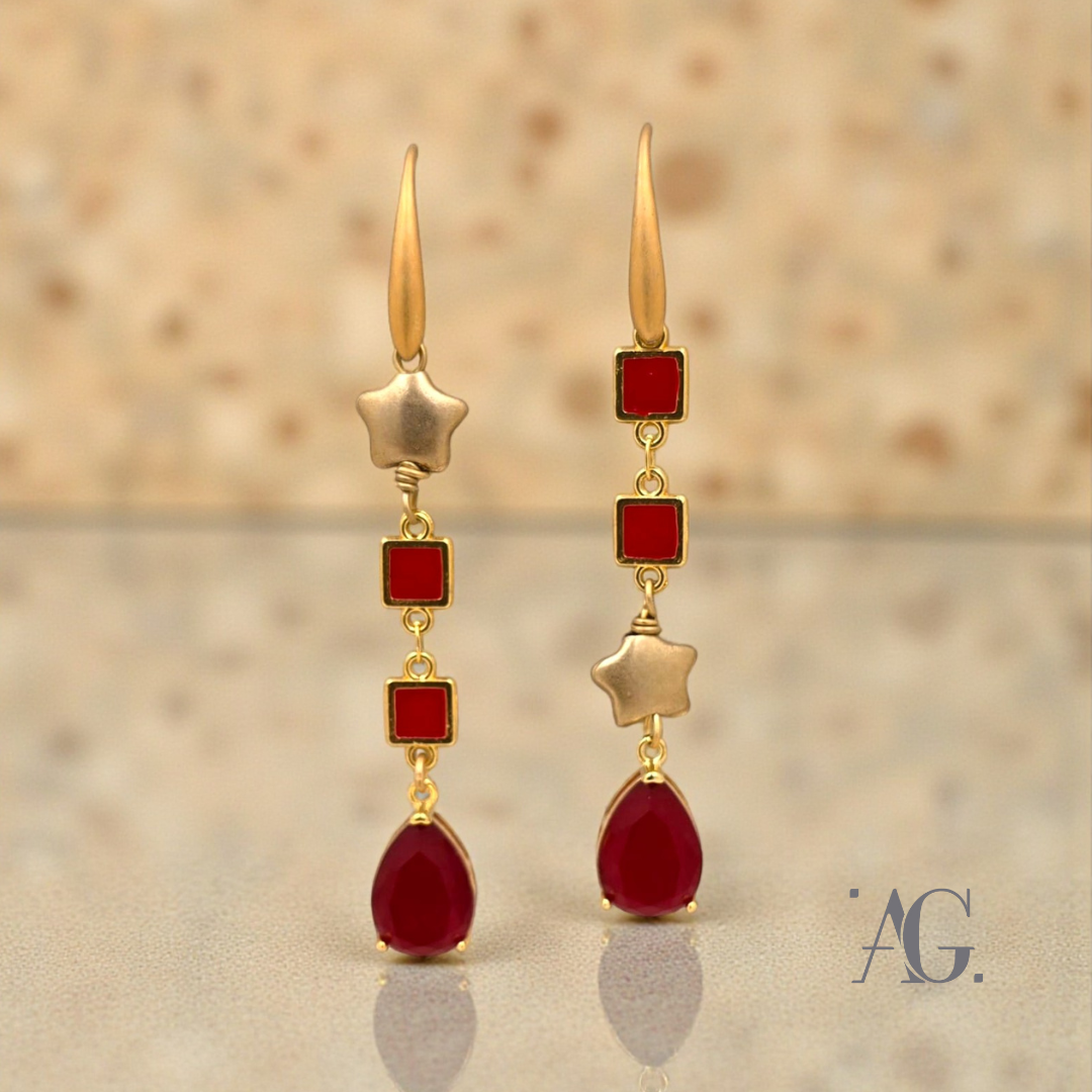 Orecchini Uguali Diversi "STELLA STELLINA"