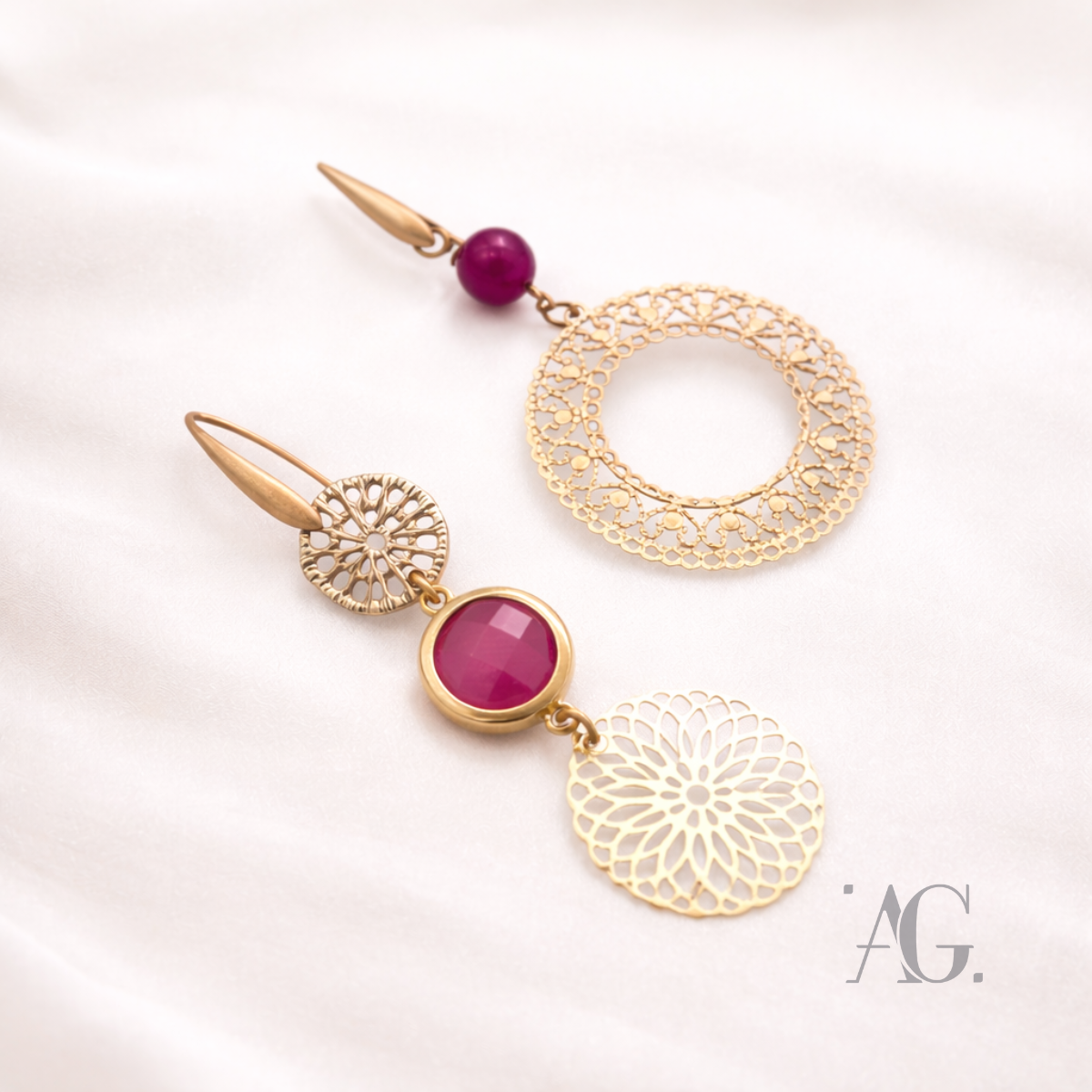 Orecchini Uguali Diversi ANEMONE