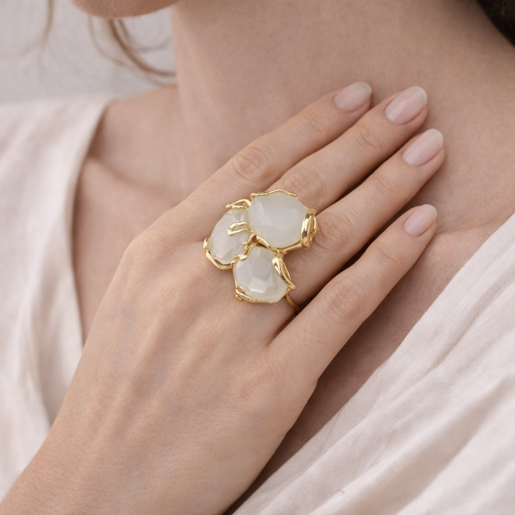 ANELLO ELEGANCE TRILOGY AVORIO