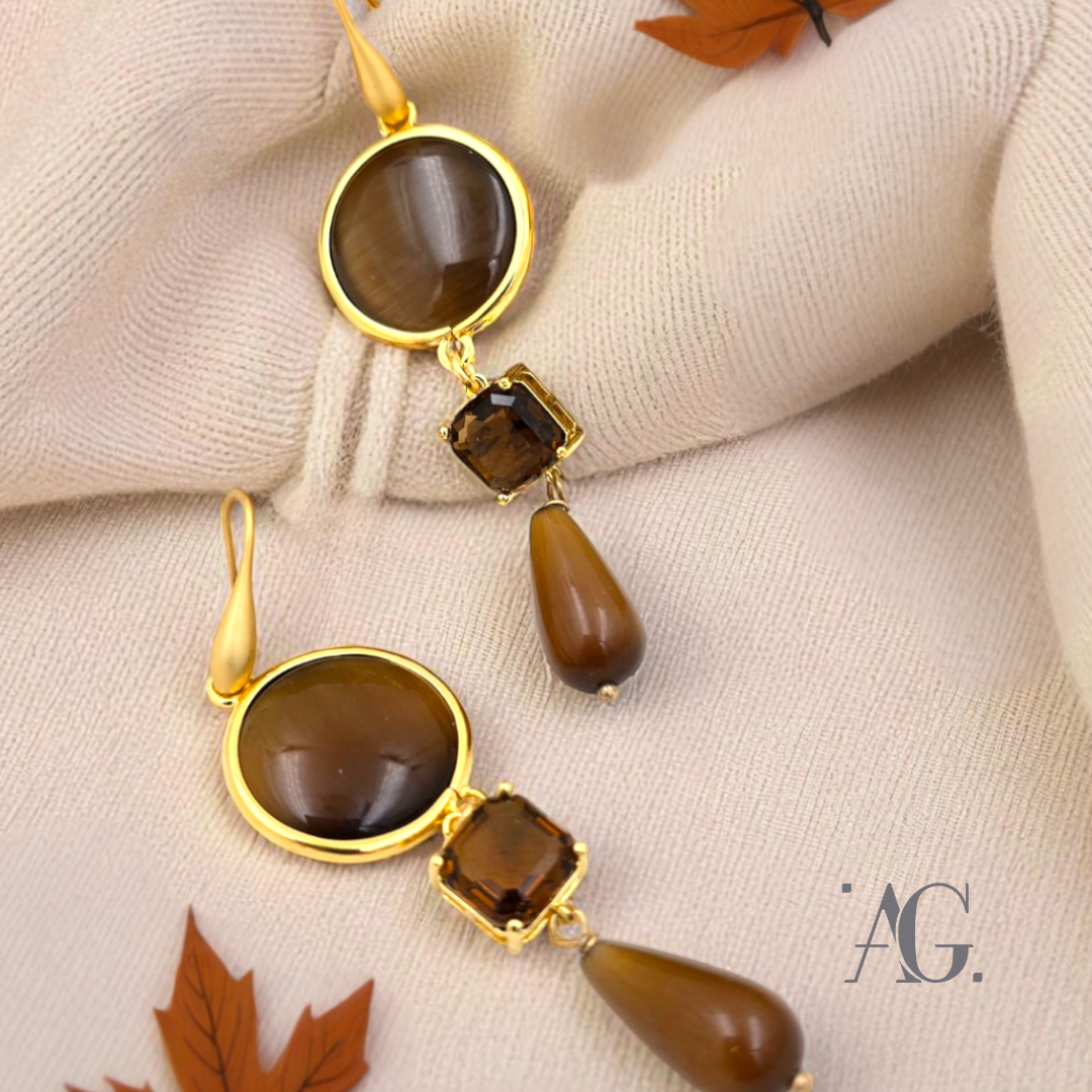 Orecchini Elegance "Chocolat"