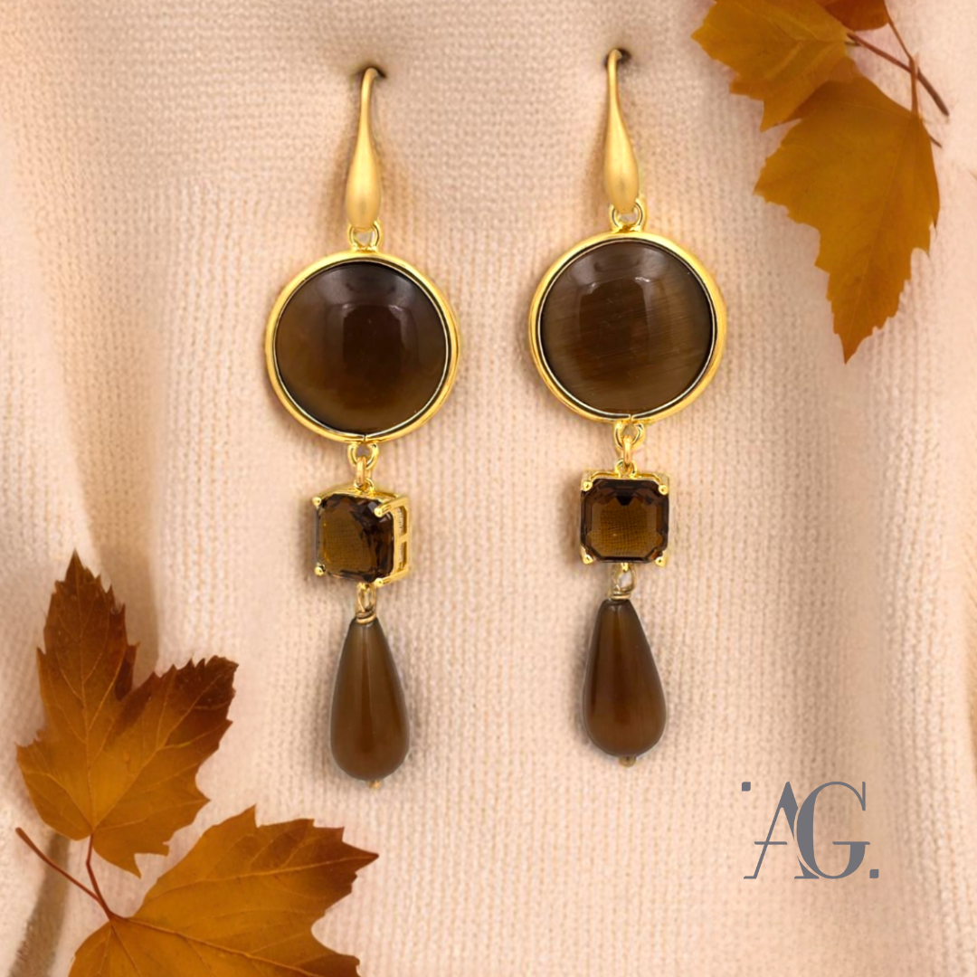Orecchini Elegance "Chocolat"