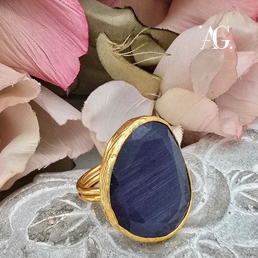 ANELLO ELEGANCE GOCCIA VIOLA