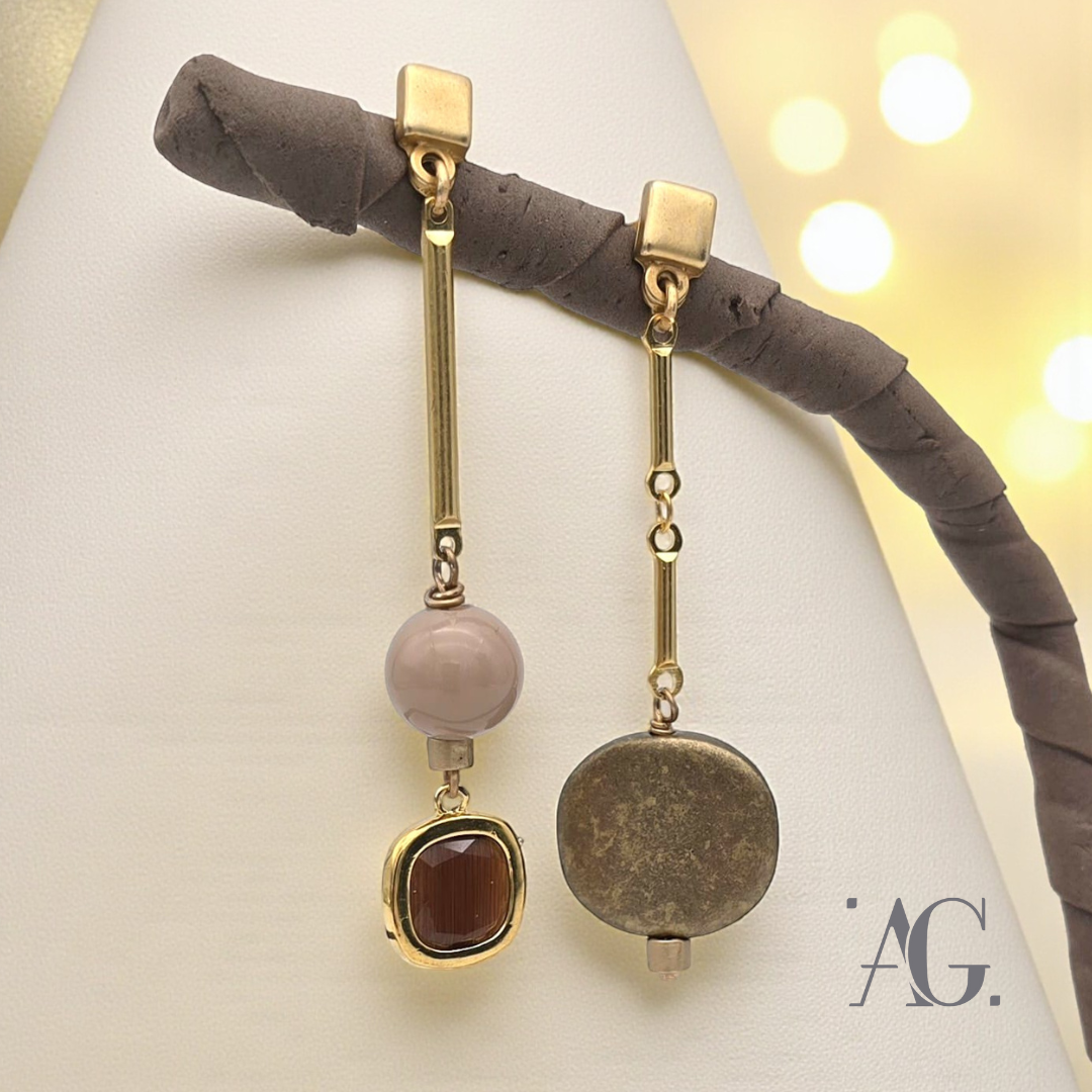 Orecchini Uguali Diversi "DUNE"