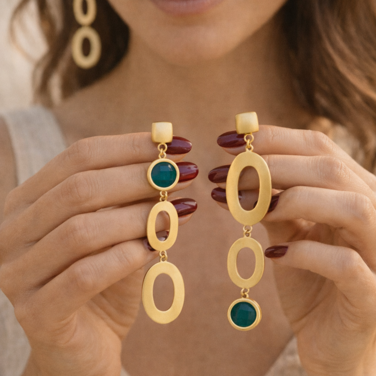 Orecchini Uguali Diversi "Leda"