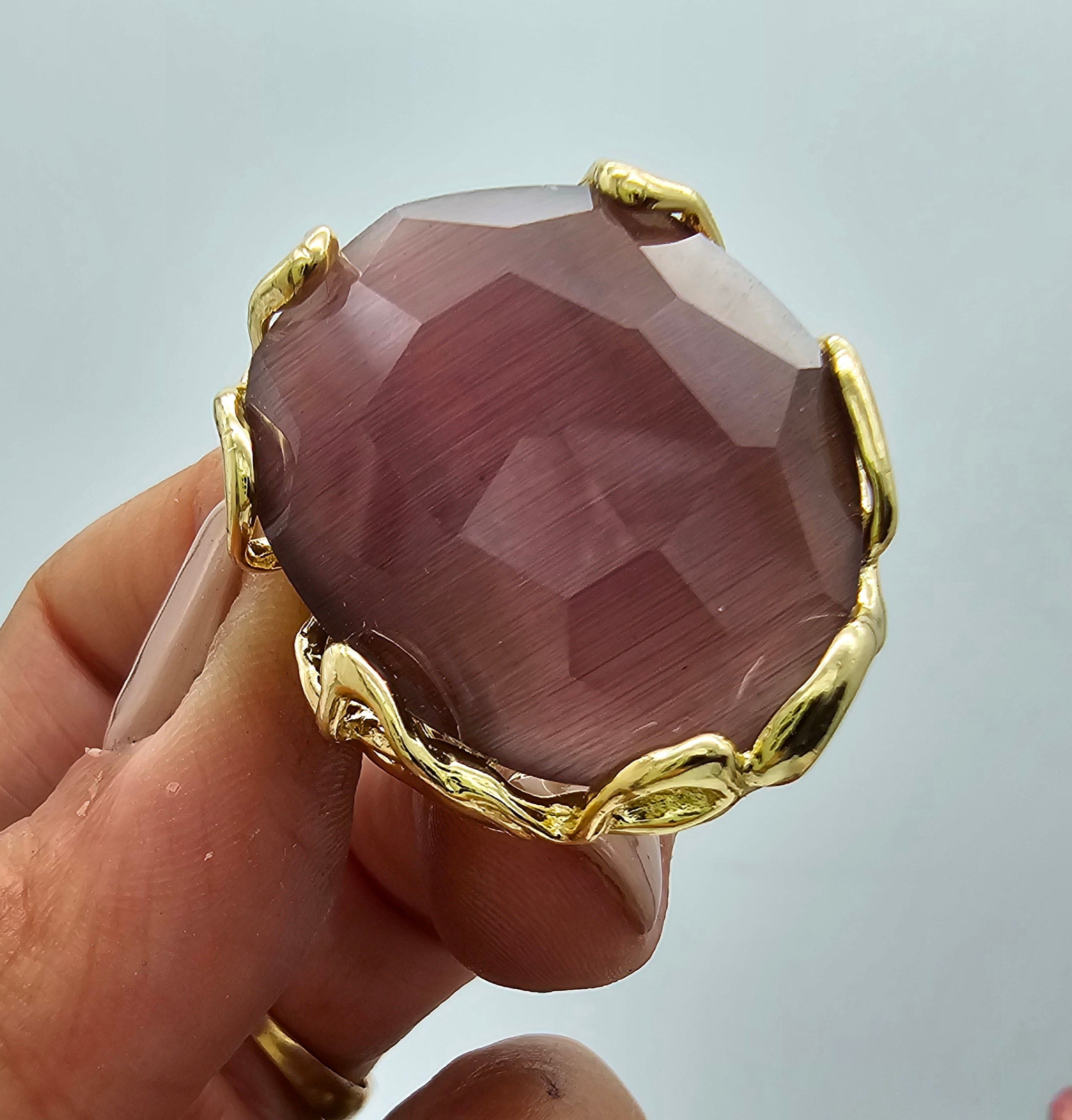 ANELLO ELEGANCE OVALE ROSA ANTICO